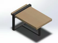 1.6 SCALE FANCY STYLE COFFEE TABLE FOR BARBIE DOLL (DOLL HOUSE)