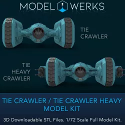 1/72 Scale Tie Crawler and Tie Heavy Crawler