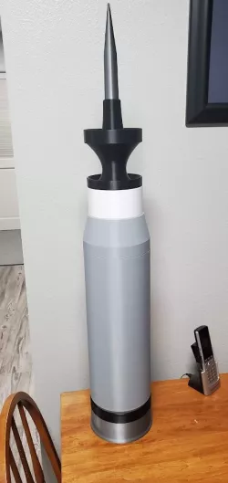 120mm APFSDS full size replica (Tank Sabot round)