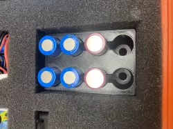 18650 battery insert for Apache Case