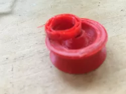 1x3/8 in u-pulley w/3/16 shaft hole