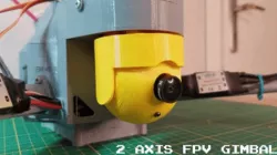 2 Axis FPV Camera Gimbal G-2/60