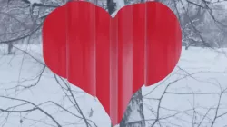 2 Hearts "Love" & "I love you".