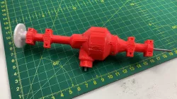 3D printed Rear Axle for scale car models
