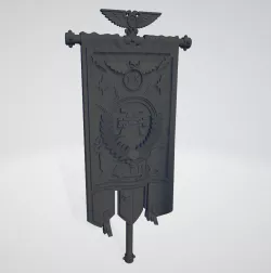 40k Alpha Legion Banner