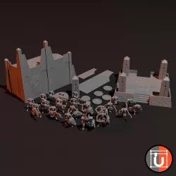 750p Space Zombies Army for Grimdark Future