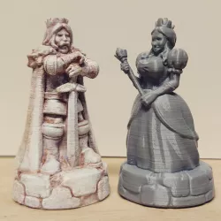 A queen chess piece