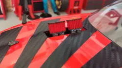 air filter rc car 1:10 -car air filter with bonet mount RX7 type