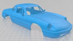 Alfa Romeo Spider Printable Body Car