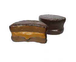Alfajor de dulce de leche with chocolate - 3DincUy