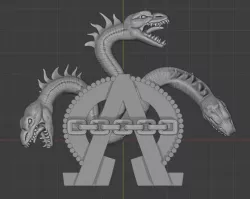 Alpha Legion Badge chapter badge
