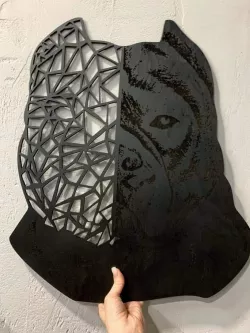 Americai pitbull WALL DECORATION