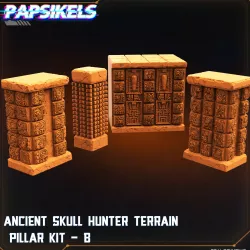 ANCIENT SKULL HUNTER PILLAR KIT B