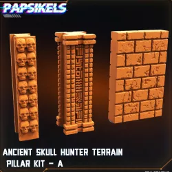 ANCIENT SKULL HUNTER TERRAIN - PILLAR - A