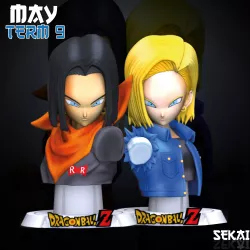 Android #18 Bust - Sekai 3D Models - Tested and Ready for 3D printing