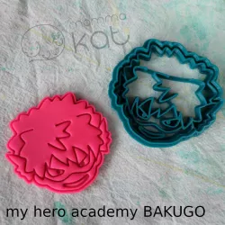 Anime cookie cutter BAKUGO by MY HERO ACADEMY