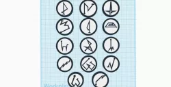 Archangels Seals, Angelic Sigils, Signatures, Angelic Runes, Solomon Seals, Magic Ritual, Protection Talisman, Pentacles, Amulet, Keychain, PACK 14 pcs