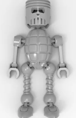 articulated puppets V7 and V7bis