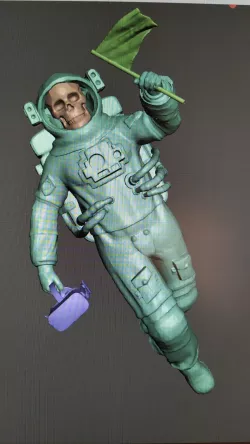 astronaut corpse