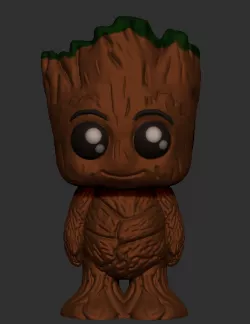 Baby groot pot