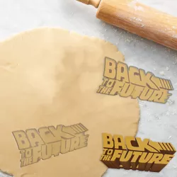 BACK TO THE FUTURE LOGO COOKIE CUTTER (FOR PERSONAL USE ONLY)