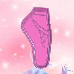BALLET SHOE COOKIE CUTTER