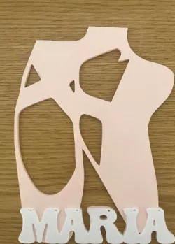ballet shoes (Name Maria)
