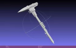 Battle Angel Alita Dr Ido Rocket Hammer Printable Assembly