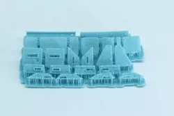 Battle Damaged Armour Plates