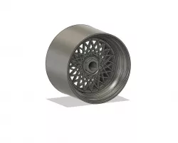 BBS RS E56 Wheels with tires for 1:64 model cars