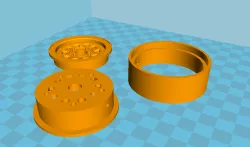 BeadLock RC Crawler Rim 1/10