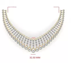 Beutyfull Looking Neckless set with smooth joint