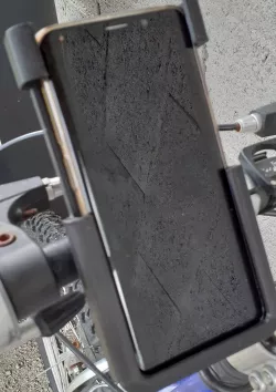 Bike phone holder