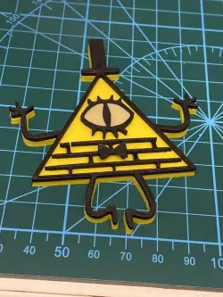 Bill Cipher Eye White