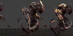 Bionic samurai low res model 3