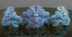 Blue Devil Bracelet by Marco Valenzuela