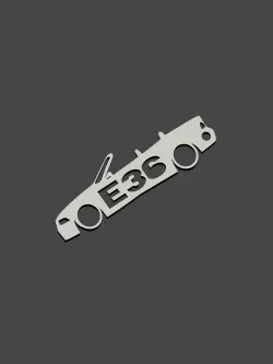 bmw e36 cabrio keychain