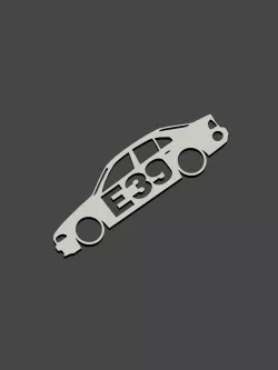 BMW e39 sedan keychain