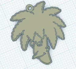 BOB keychain / Sideshow BOB