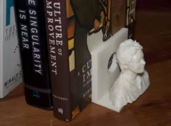Bookends for Makerbot Busts.