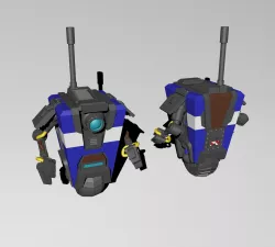 Borderlands - robot CL4P-TP series