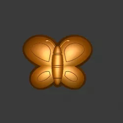 Butterfly Stl File