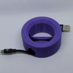 Cable Reel Print-in-Place (No Assembly or Supports are Required).