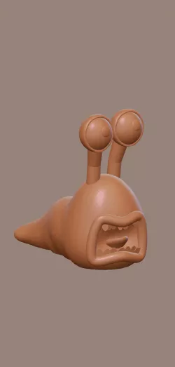 Cartoon toy worm