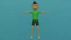 CHARACTER MAN ADOLESCENT BOY DOLL