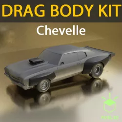 CHEVELLE DRAG BODY KIT - 28nov-01