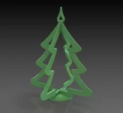 Christmas Tree – Christmas Decoration (STL and STEP files)