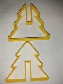 cookie cutter christmas tree embeddable cookie cutter