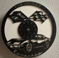 Corvette Clock