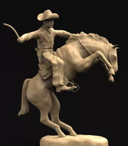 Cowboy 3D Model